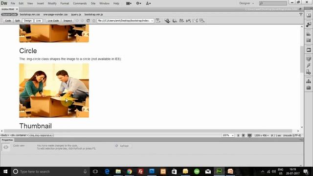 Bootstrap Tutorials in hindi part-4 | Bootstrap Images смотреть онлайн