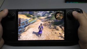 Baldur's Gate 3 Gameplay on Steam Deck OLED (My Backlog Game)