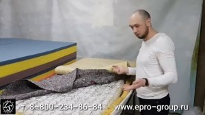 Разбор и замена детского матраса на независимом пружинном блоке.