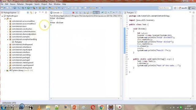 Core Java 64 -Exception Handling - Part 1 смотреть онлайн