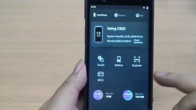 TW-CS20 1st Qualcomm 4g Octa-Core high performance Android POS PDA with EMV PCI 2D scanner