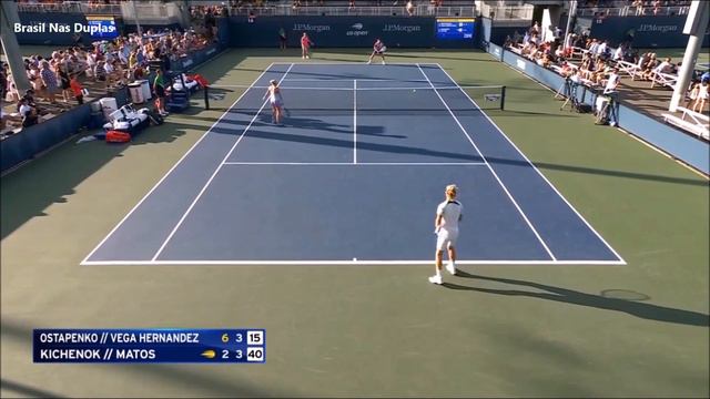 Ostapenko/Vega-Hernandez vs Kichenok/Matos - US Open 2022 - Round 1 смотреть онлайн
