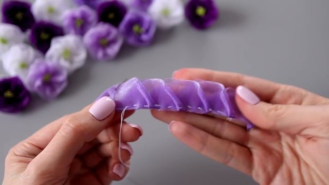 ? ЦВЕТЫ ИЗ ОРГАНЗЫ ?