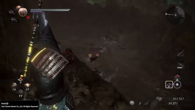 Прохождение Nioh 2 - Регион Тень. Урок. Найти меч правителя Нобунаги #21 смотреть онлайн