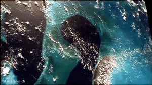 Планета Земля. Вид с орбиты.Earth planet. View from orbit.