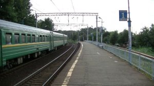 Электропоезд ЭР2Т-7180 платформа Алабино