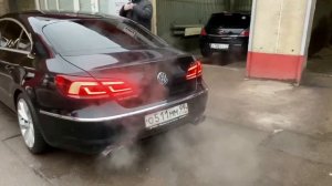 Выхлоп Passat CC