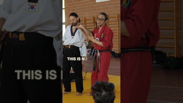 Circle Under Reverse-C Knee Drop  by Hwa Rang Do® Grandmaster Taejoon Lee Tuscany 2019