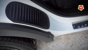 Накладки на внутренние части задних арок Renault Kaptur (russ-artel.ru)