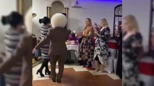 Хелхар бал Фатишка и Абакар Алиев. Зажигательная Лезгинка из ЕВРОПЫ