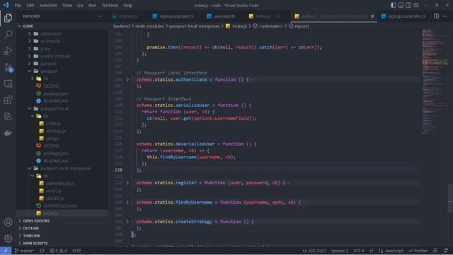 Session-based authentication with Passport.JS
