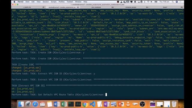 Network Automation Cookbook | 7. Deploying and Operating AWS Networking Resources with Ansible смотреть онлайн