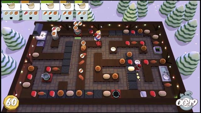 Lets Play Overcooked - Christmas Special.