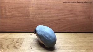 Как слепить ёжика | Пластилин | Легко | Для детей+5 #лепка #пластилин #ёжик #длядетей #легко