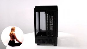 НИКС Компьютерный Супермаркет: видео про Корпус Thermaltake The Tower CA-1R3-00S1WN-00 Black без БП