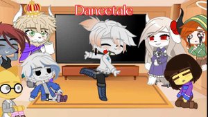Undertale reacts to Papyrus AU's (Deep Sea Girl) // My AU // Angst??