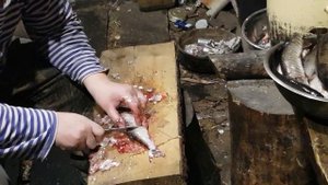 Жареная рыбка (ЕЛЕЦ) соевый соус.