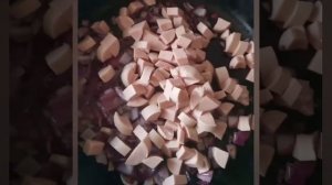 Запеканка из кабачков с сосисками/рецепт/ПП