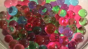 Орбиз + Скитлс Красим шарики орбиз