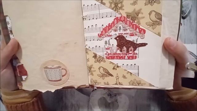 Junk Journal noël смотреть онлайн
