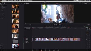 Как изменить скорость сразу всех клипов на таймлайне #DaVinci #Resolve