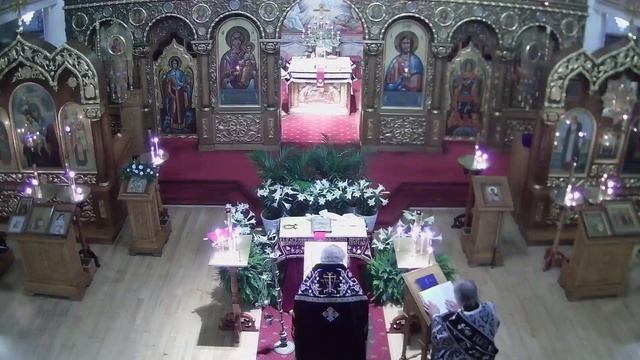 Утреня, погребение Плащаницы. Великая Пятница. 17.4.2020, 18:00 смотреть онлайн