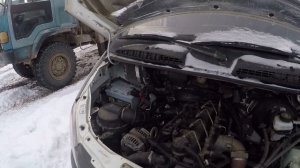 В сильные морозы побежал антифриз на Двигателе Cummins ISF 2.8