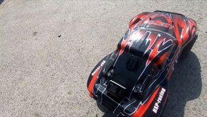 Nitro RC Cars Top Speed Test - 1/8 SCALE HSP 94763 Lacerea Nitro Gas Powered RC Short Course Truck