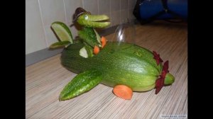 Поделки из овощей и фруктов на выставку в школу своими руками