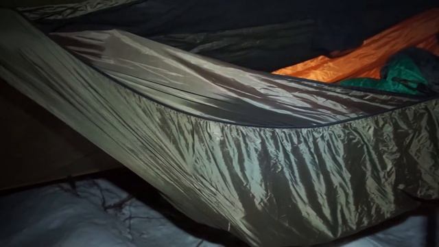 Зимний ПВД ночевка в гамаке Rebeal-Gears смотреть онлайн