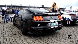 LOUD 2017 Ford Mustang Shelby GT 350 REVS & Acceleration Sounds On Track!
