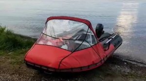 Носовой тент #1 на лодку reef s max 400fi