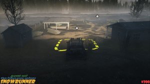 SnowRunner - Юкон - Подтопленные предгорья - Длинный заезд (Золото) - #300