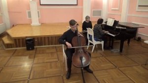 Владимир Третьяков_14 лет_Виолончель_Ю. Шапорин Скерцо Опус 25_V.Tretyakov_Yu Shaporin Scherzo Op 25