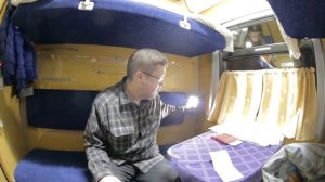 Купе в поезде "Славянский экспресс" номер 3/4 Москва-Брест