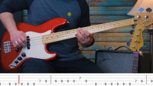 Fugazi - Waiting Room | Bass Cover With Tabs in the Video