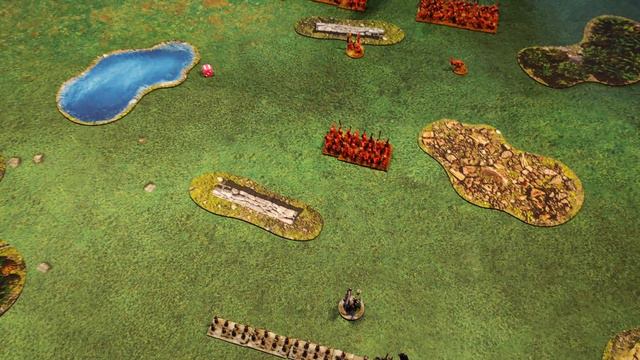 Warmaster Revolution 1000pt game in 1hr. Dark Elves Vs Daemons. Part 1 of 4.