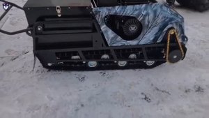 Обзор мотобуксировщика «Железная собака» М500. Отправка в г. Великие Луки, Псковская обл.