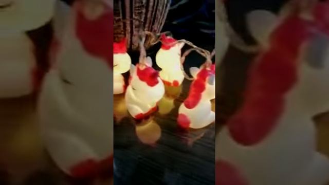 Гирлянда на батарейках Единороги смотреть онлайн
