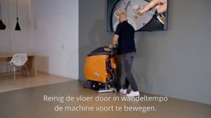 Instructievideo TASKI swingo 755, 855, 955 en 1255