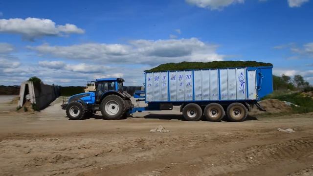 Полуприцеп с подпрессовкой Ярославич ПСП-20 Гигант