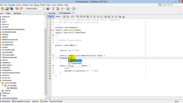Java Timer and TimerTask смотреть онлайн