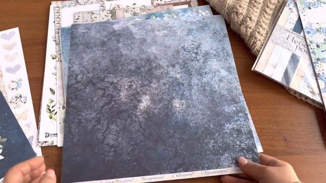 Обзор дизайнерской посылки с новинками от  ТМ ScrapMania