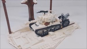 LEGO tank t-26. обзор.