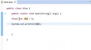 Java Programming Tutorials - 6 - Constants