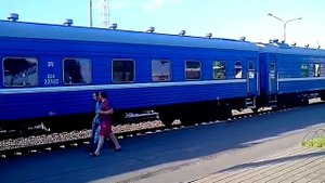 ТЭП 60 с пассажирским поездом Гомель-Гродно