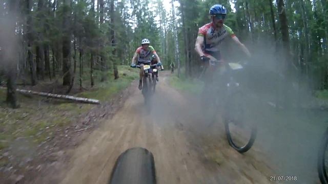 ОРЕХОВЫЙ ВЕЛОМАРАФОН -21 июля 2018 на 31 км видео с задней камеры )) 4 часть смотреть онлайн