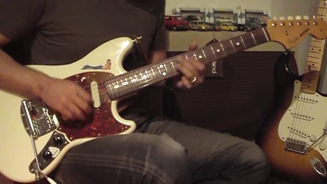 (1) FENDER MUSTANG & Roland BC-60/310 BLUES　ブルース смотреть онлайн
