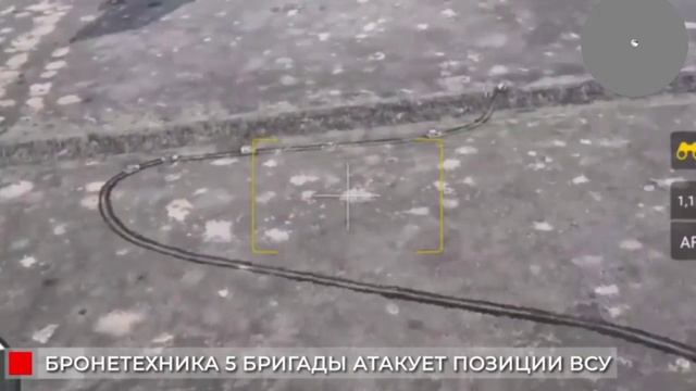 Штурмовые действия 5-ой бригады в направлении города Красногоровка, что западнее Донецка.
