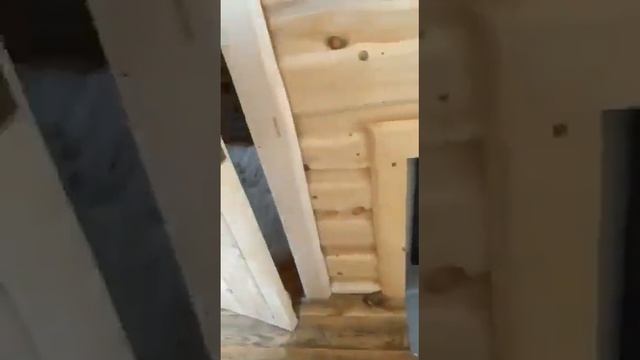 Отделка модульной бани из необрезной кедровой доски смотреть онлайн